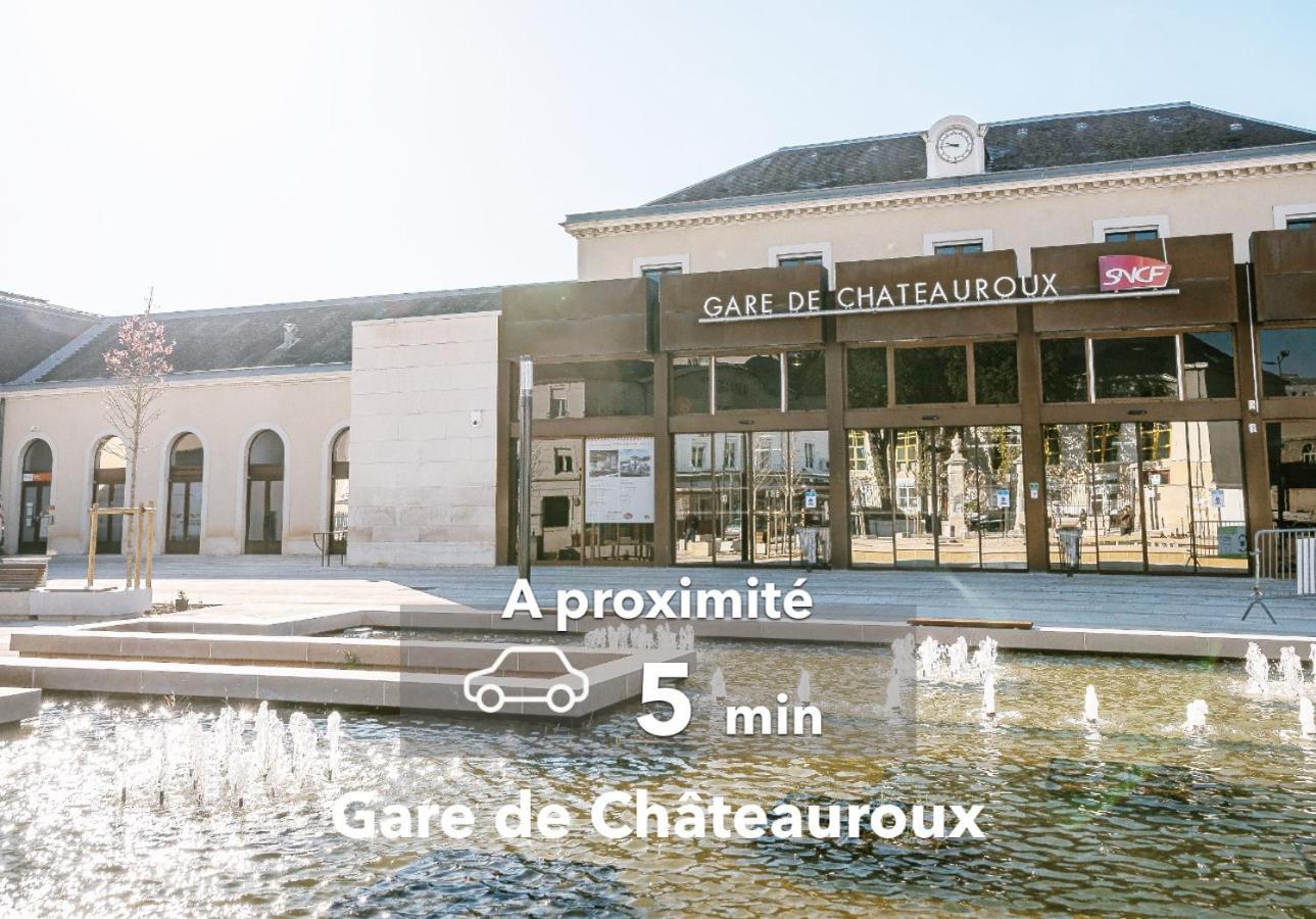 Le Boheme ⸱ Stationnement Gratuit ⸱ Fibre Déols Exterior foto